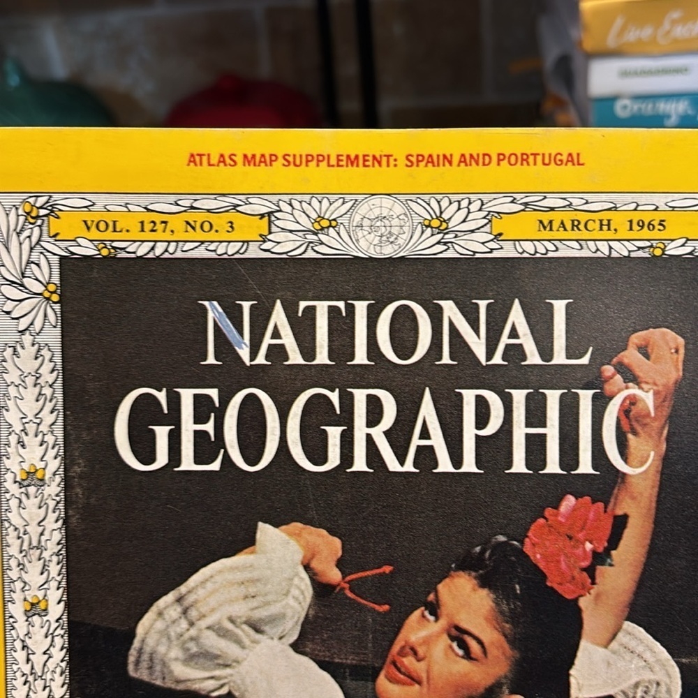 Vintage March 1965 National Geographic Magazine - Picture 5 of 17